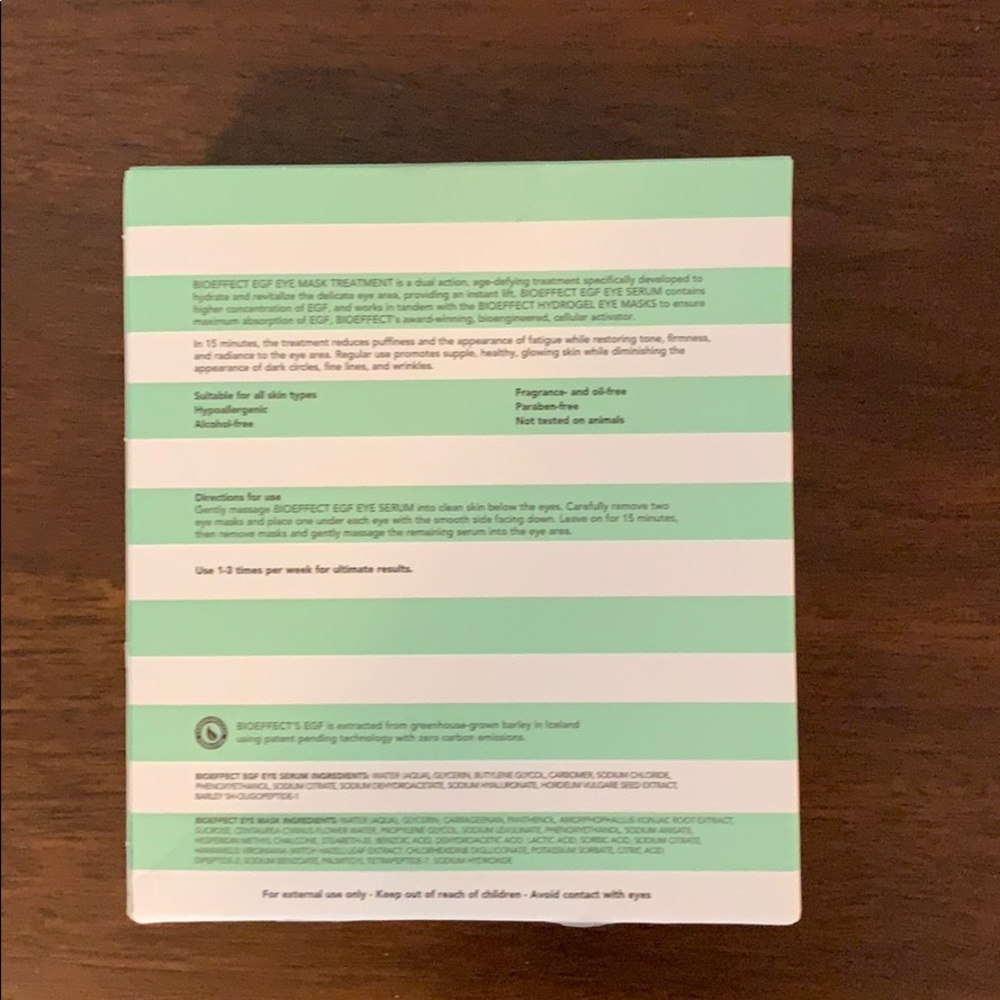 Bioeffect -EGF Eye Mask Treatment - Picture 2 of 3